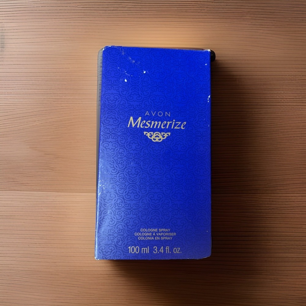 AVON Mesmerize For Men Cologne Spray 3.4 fl oz - NEW in Box